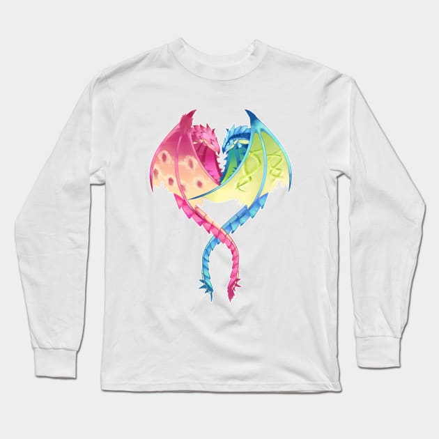 Monster hunter valentine Long Sleeve T-Shirt by Deydez